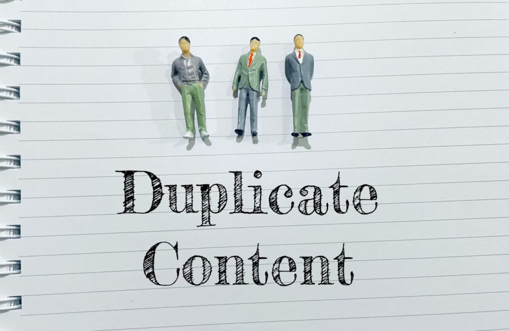 duplicate content in seo